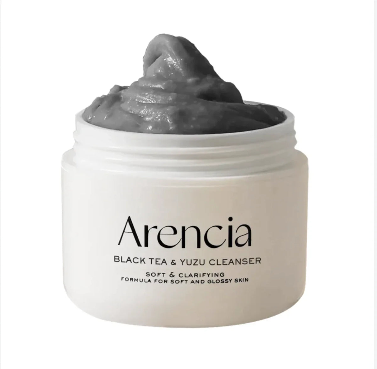 Arencia Black Tea Rice Mochi Cleanser - Deep Cleansing & Brightening Paste Cleanser