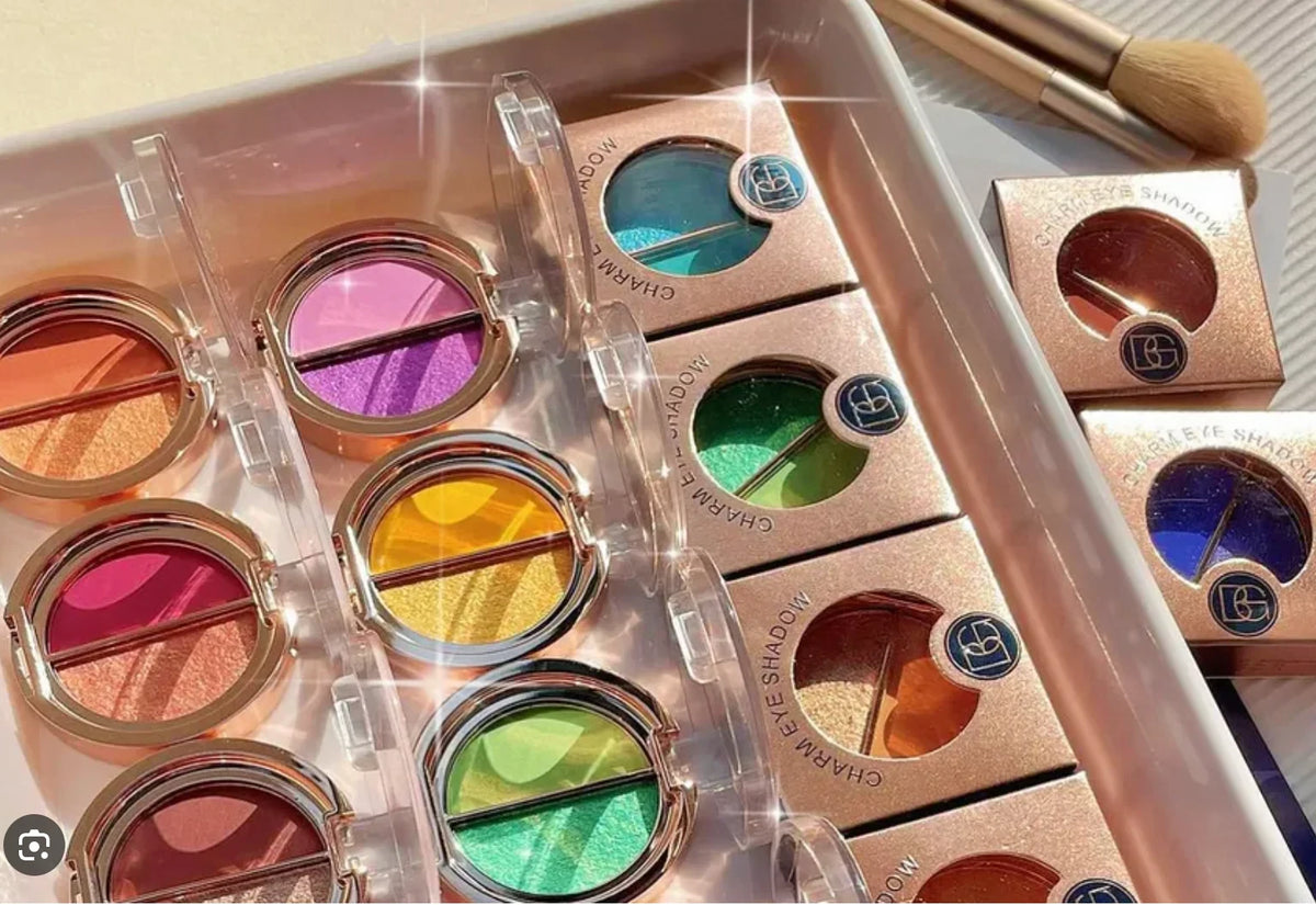 Beauty Glazed Matte Pearl Double Effect Charm Eyeshadow - Highly Pigmented Matte & Shimmer Eyeshadow