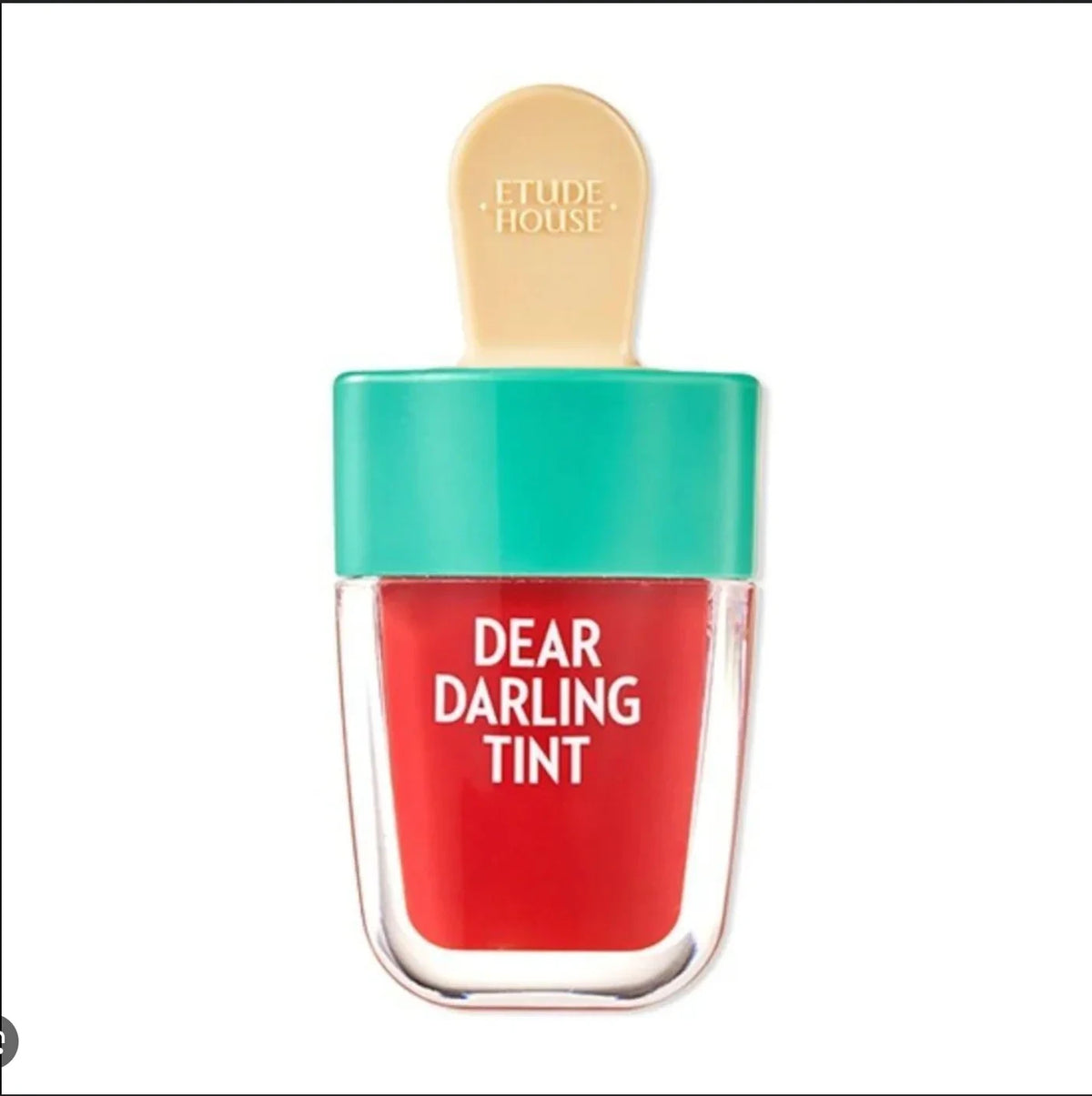 Etude Dear Darling Water Gel Tint Ice Cream Edition Watermelon Red RD307 - Hydrating Lip Tint
