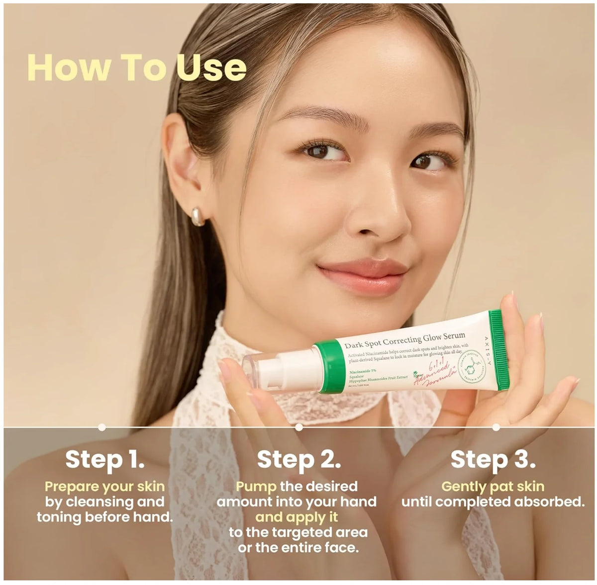 AXIS-Y Dark Spot Correcting Glow Cream (50ml)