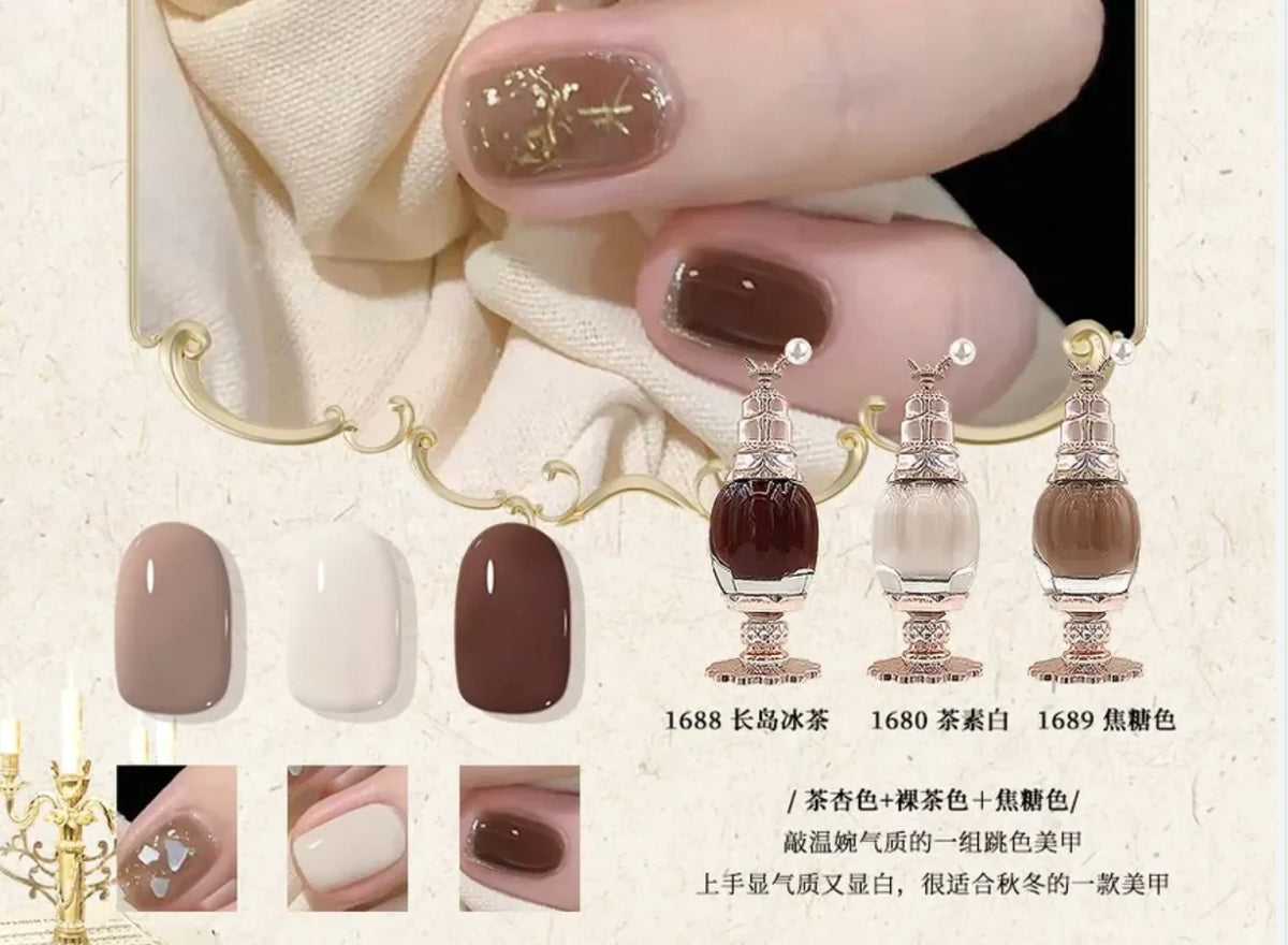 Colorrose Western Antique Nail Polish (Apricot Moonlight) - High Shine Vintage Nail Lacquer