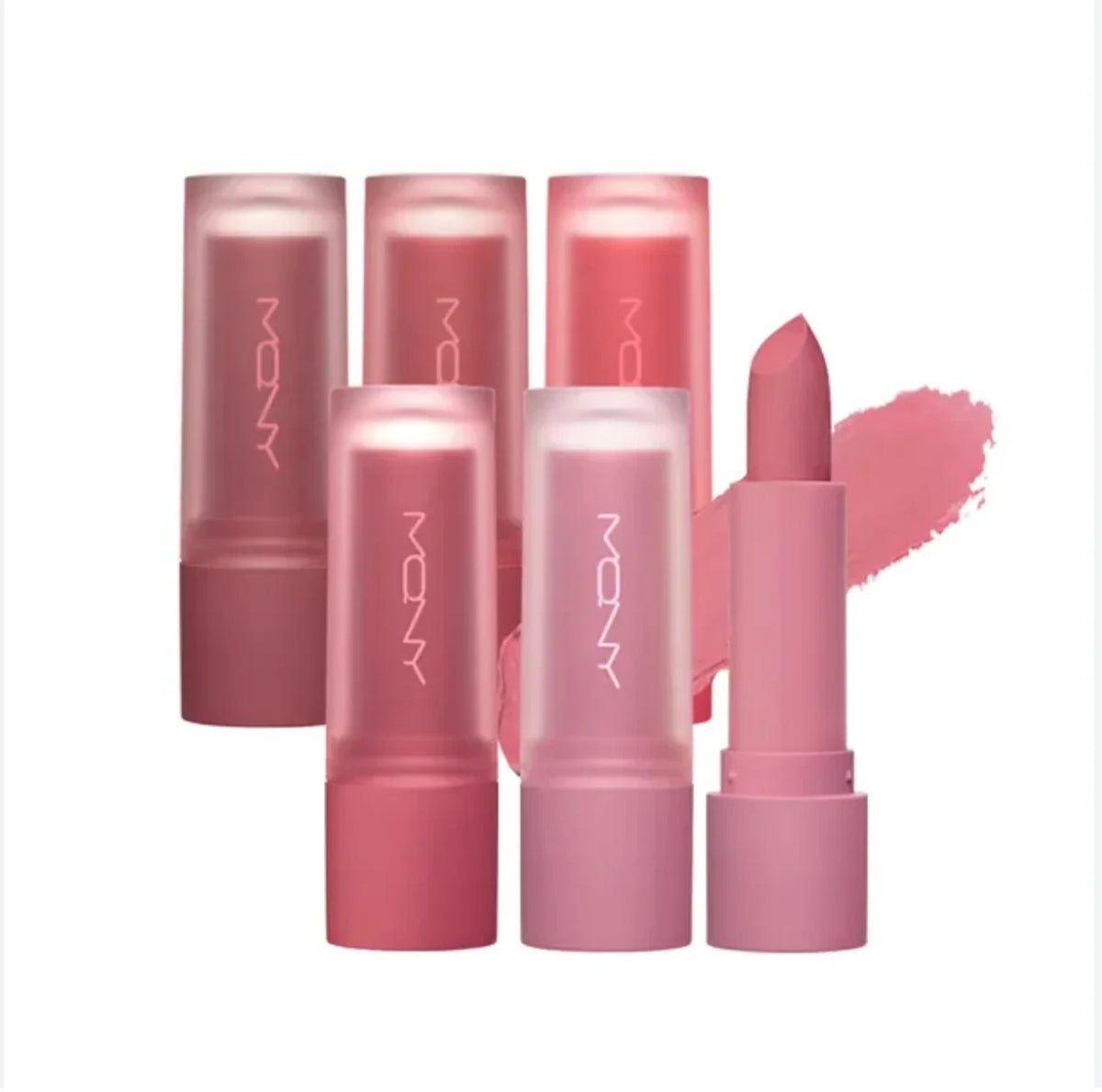 MACQUEEN New York Powder Matte Lipstick - 02 Steam Rose