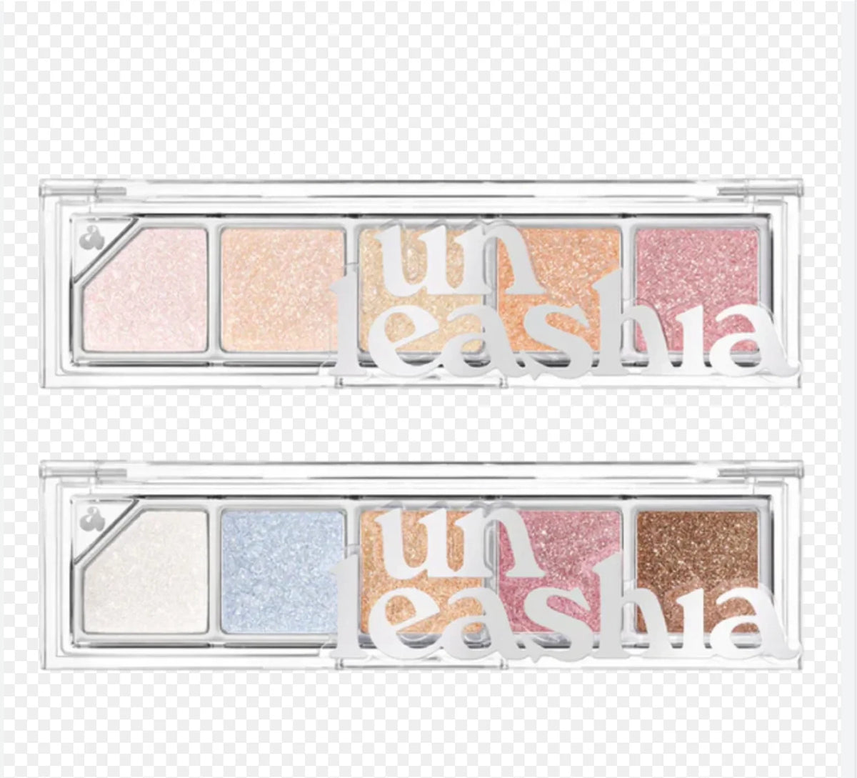 Unleashia Mood Shower Face Palette (No. 101 Ballerino Shower) - Cool Tone Pink Glow