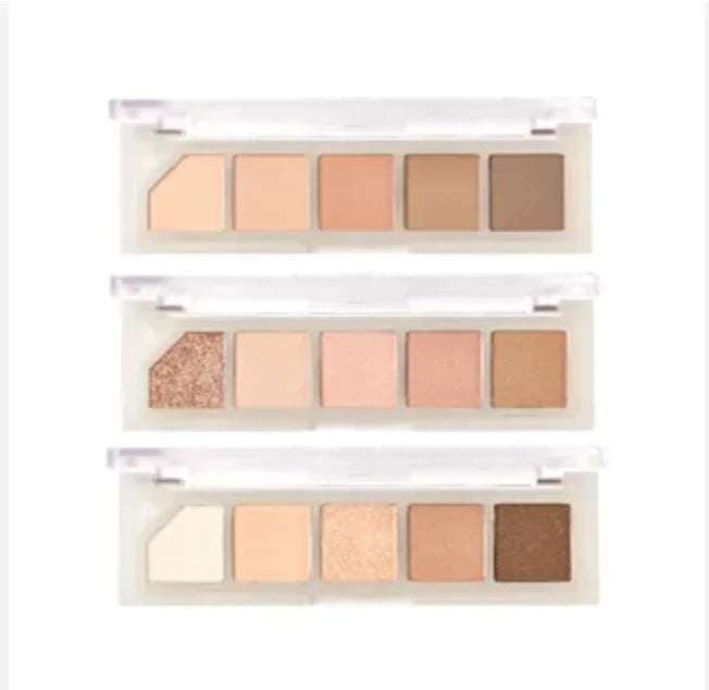 Unleashia Mood Shower Face Palette (No. 3 Nude Shower) - Natural Champagne Nude Glow