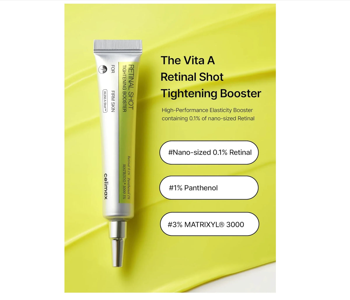 Celimax Retinal Booster (15ml) + Noni Ampoule (50ml) Skincare Set
