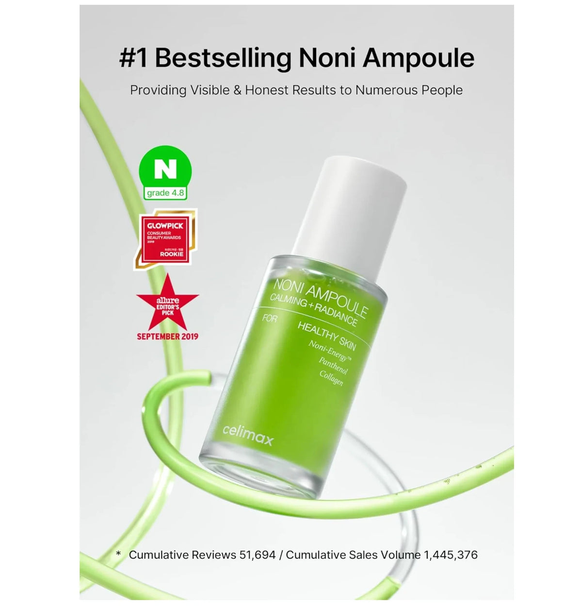 Celimax Retinal Booster (15ml) + Noni Ampoule (50ml) Skincare Set