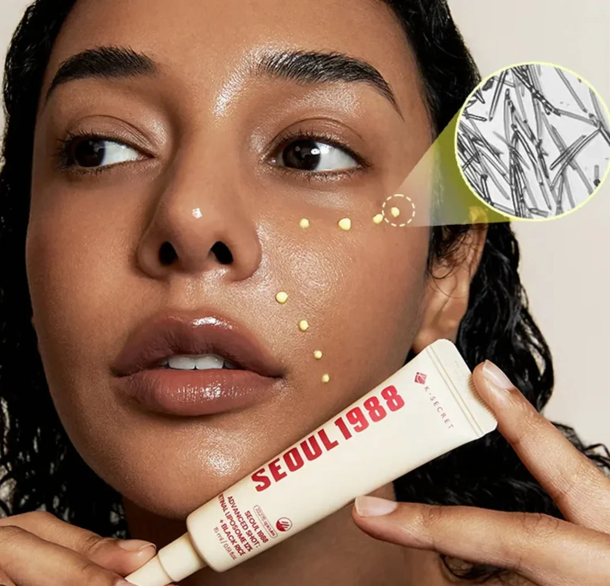 K-Secret Seoul 1988 Cream Retinal Liposome 1% + Fermented Rice - Intensive Anti-Aging & Brightening Cream