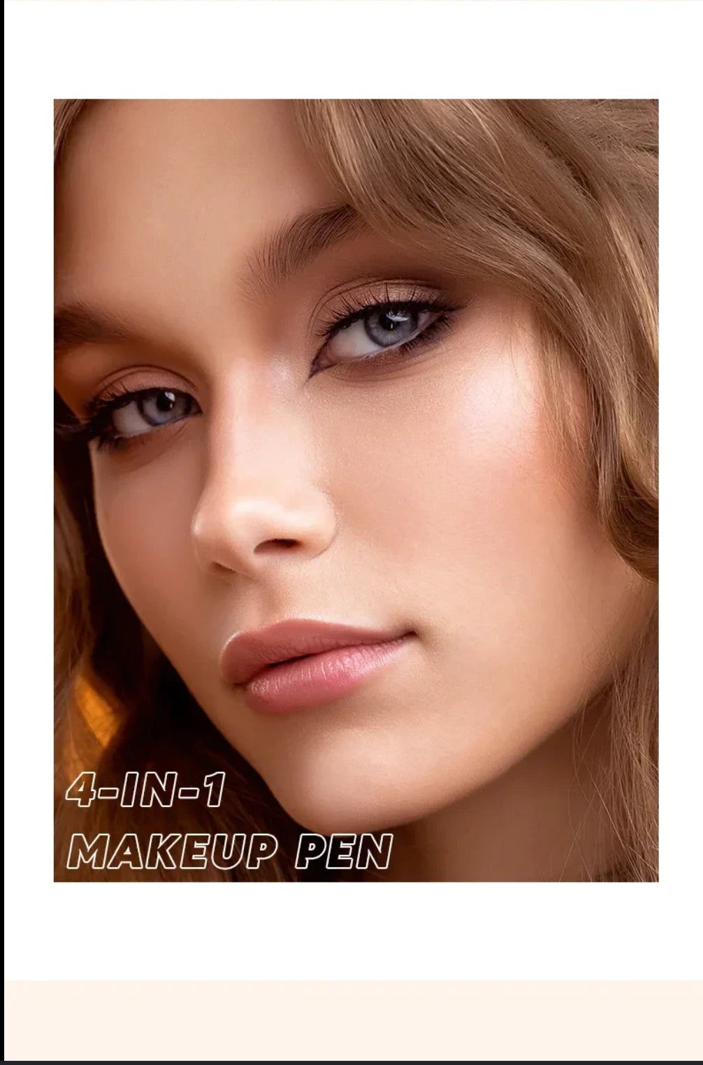 Beauty Glazed 4-in-1 Makeup Pen (Eyeliner, Brow, Lip, Highlighter) - Viral Travel Makeup