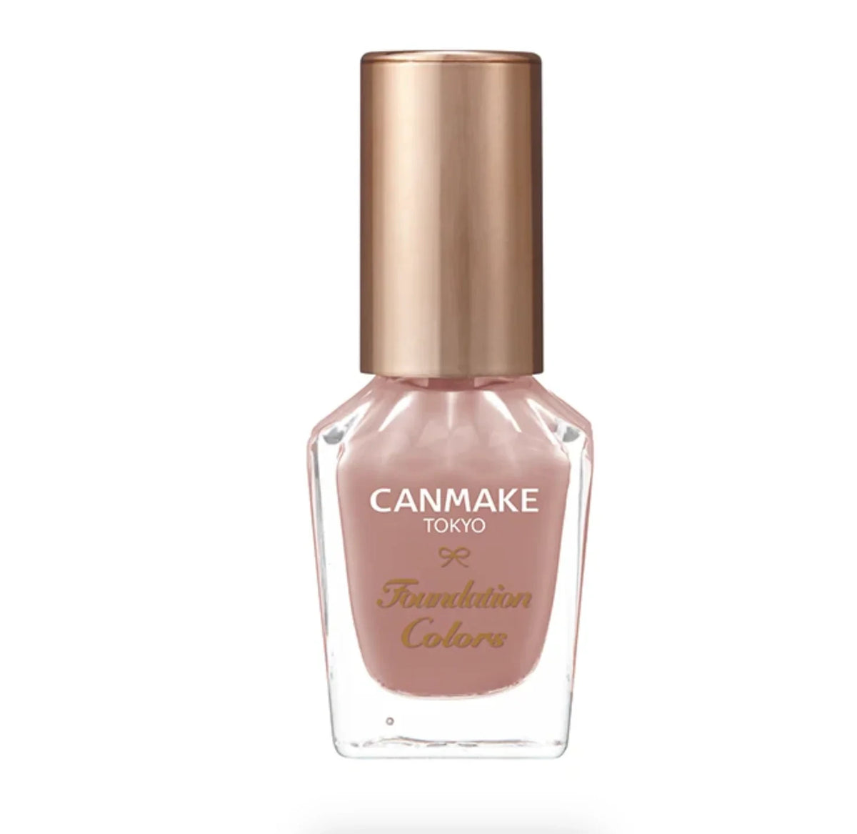 Canmake Colorful Nails [N19 Sweet Coral] - Quick-Drying Glossy Pinkish Coral Nail Polish