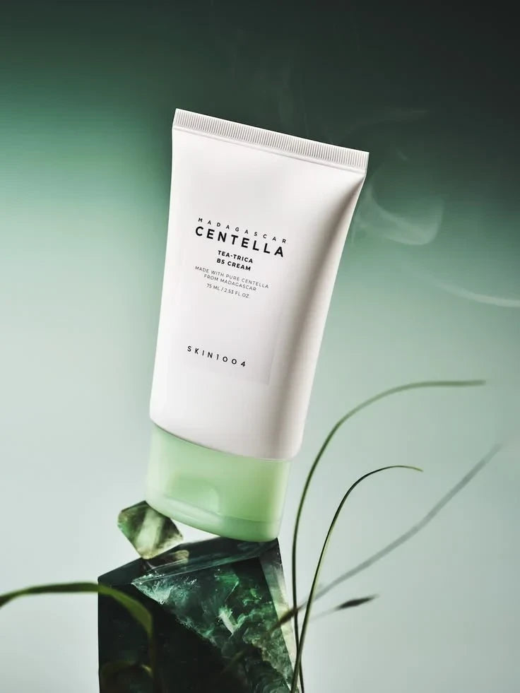 SKIN1004 Madagascar Centella Tea-Trica B5 Cream - Soothing Acne Care Moisturizer