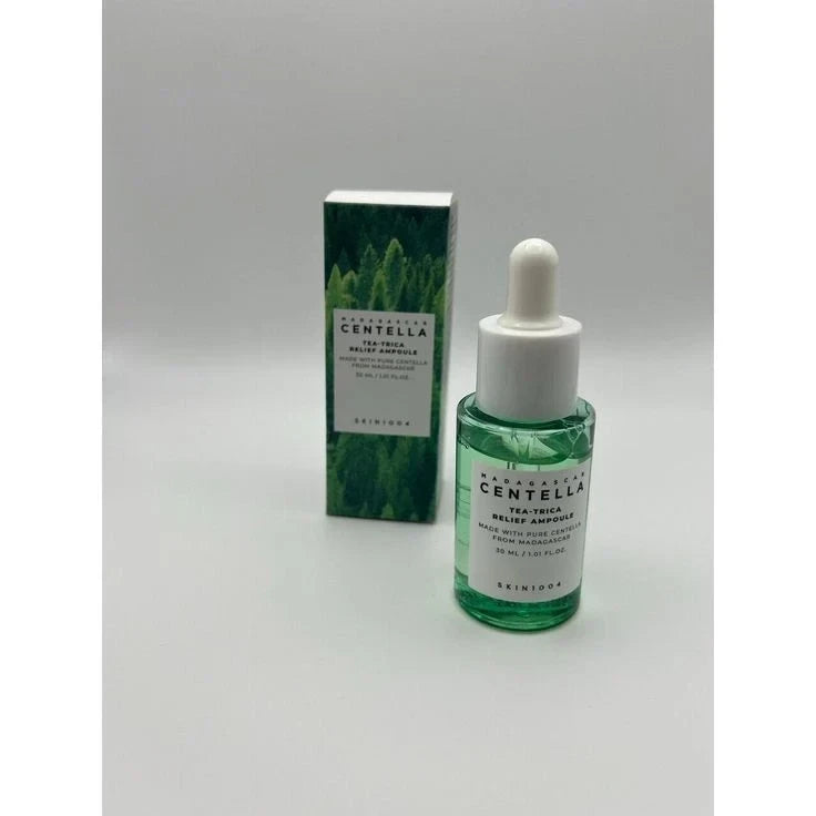 SKIN1004 Madagascar Centella Tea-Trica Relief Ampoule 30ml - SOS Acne & Sebum Control