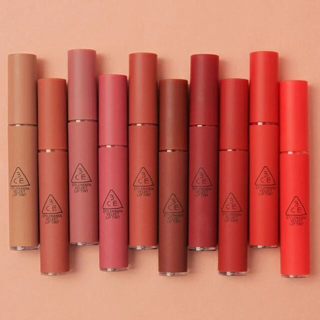 3CE Velvet Lip Tint Like Gentle - Long-Lasting Smooth Matte Lip Stain