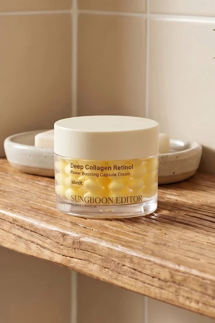 Sungboon Editor Deep Collagen Retinol Power Boosting Capsule Cream (50ml)