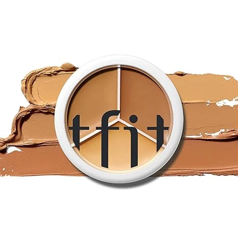 TFIT Cover Up Pro Concealer Palette (00 Light) - 3-in-1 Full Coverage Corrector