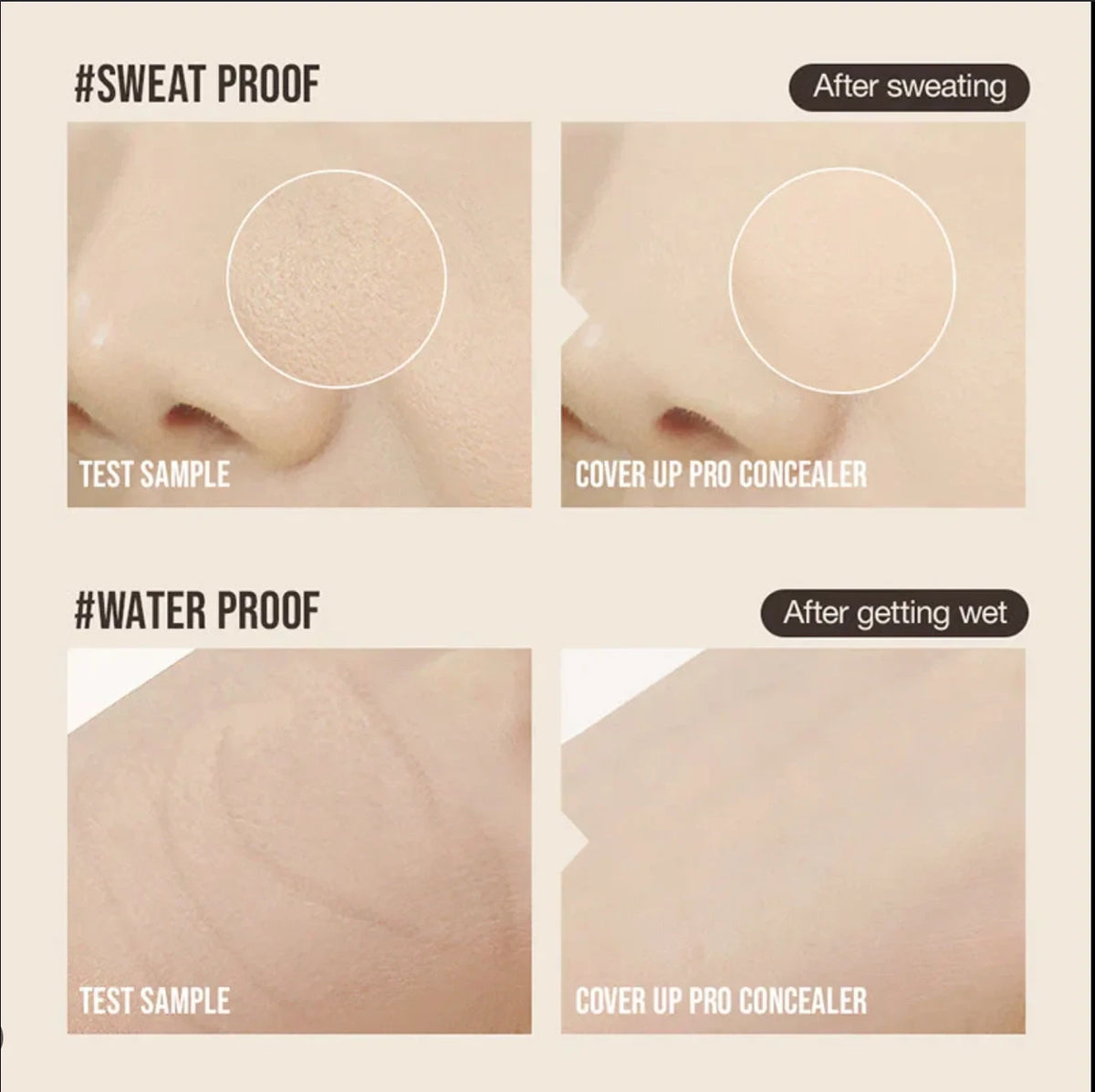 Skinfood Salmon Dark Circle Concealer Cream 10g - Illuminating Eye Concealer & Under-Eye Brightener