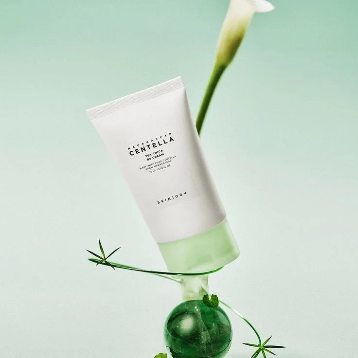 SKIN1004 Madagascar Centella Tea-Trica B5 Cream - Soothing Acne Care Moisturizer