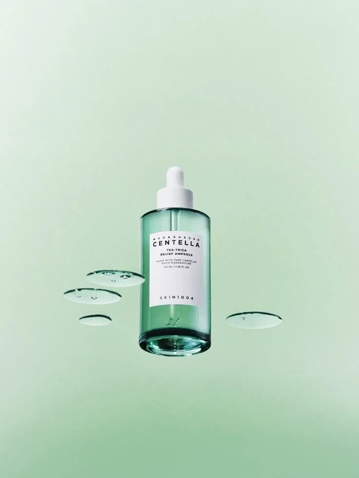 SKIN1004 Madagascar Centella Tea-Trica Relief Ampoule 30ml - SOS Acne & Sebum Control