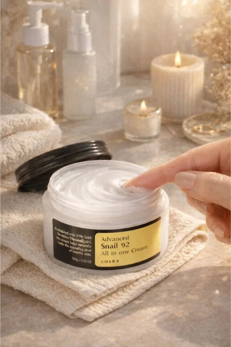 COSRX Advanced Snail 92 All In One Cream 100g - Repairing & Hydrating Snail Mucin Moisturizer