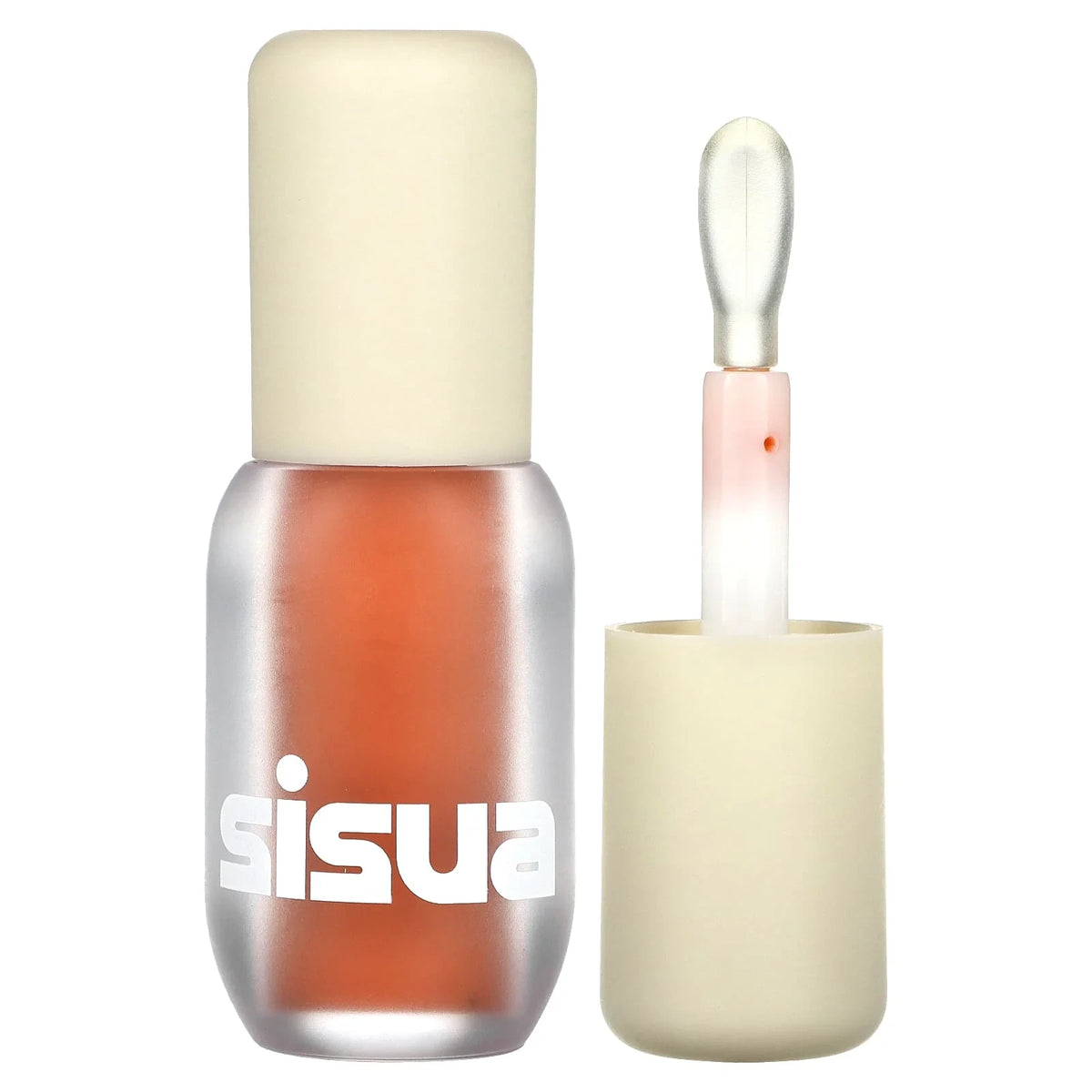 Unleashia Sisua Popcorn Syrup Lip Plumper (No. 2 Mango Caramel) - Volumizing Lip Gloss