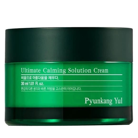 Pyunkang Yul Ultimate Calming Solution Cream 30ml - Intensive Soothing & Skin Barrier Repair Cream