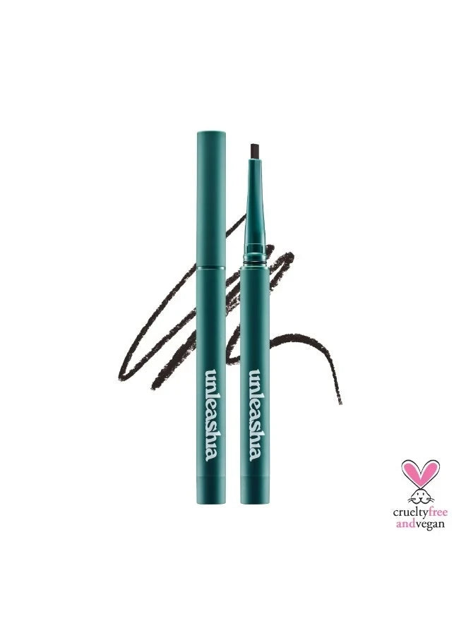 Unleashia Easy Glide Flat Eyeliner (N° 2 Mood Brown) - Soft Natural Daily Eyeliner