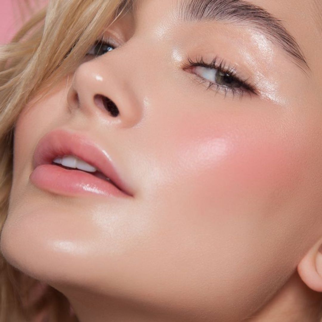 Beauty Glazed Soft Glow Radiance Cream Blush Stick - Long-Lasting Blendable Smooth Makeup Balm
