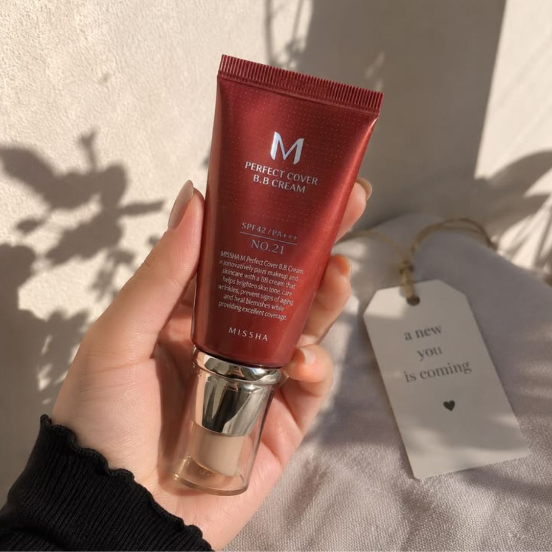 Missha M BB Boomer 40ml - Radiance Boosting, Hydrating & Long-Lasting BB Cream Primer