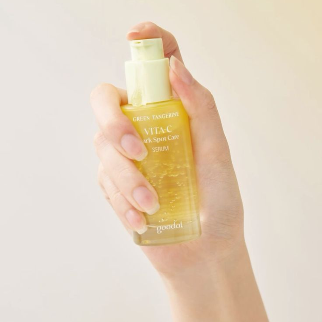 Goodal Green Tangerine Vita C Dark Spot Care Serum 40ml - Vitamin C Brightening & Dark Spot Correcting Serum