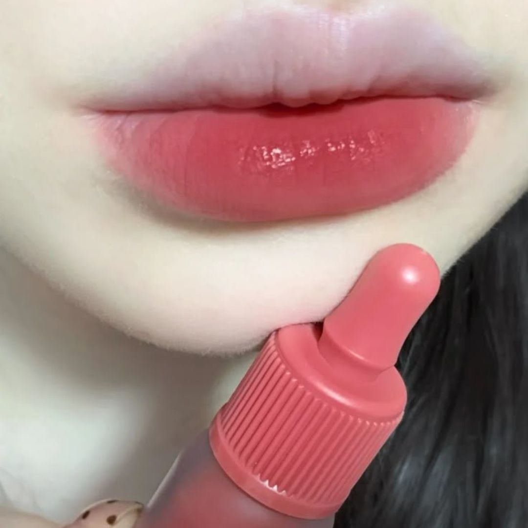 Peripera Ink Airy Velvet AD Tint (21 Fluffy Peach) 4g - Weightless, Matte Lip Stain & Velvet Liquid Lipstick