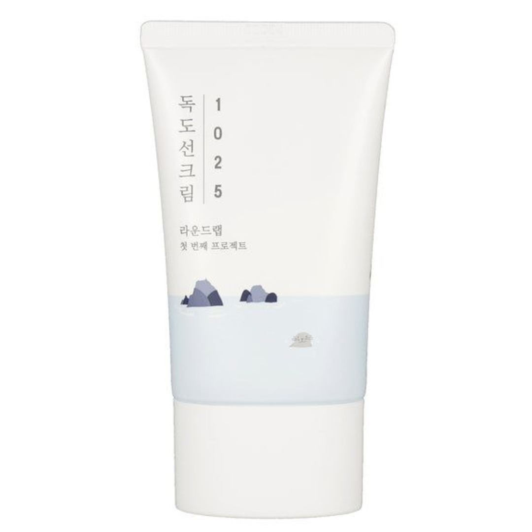 Round Lab 1025 Dokdo Sunscreen SPF50+ PA++++ 50ml - Deeply Hydrating, Lightweight & Non-Greasy Daily Sunscreen