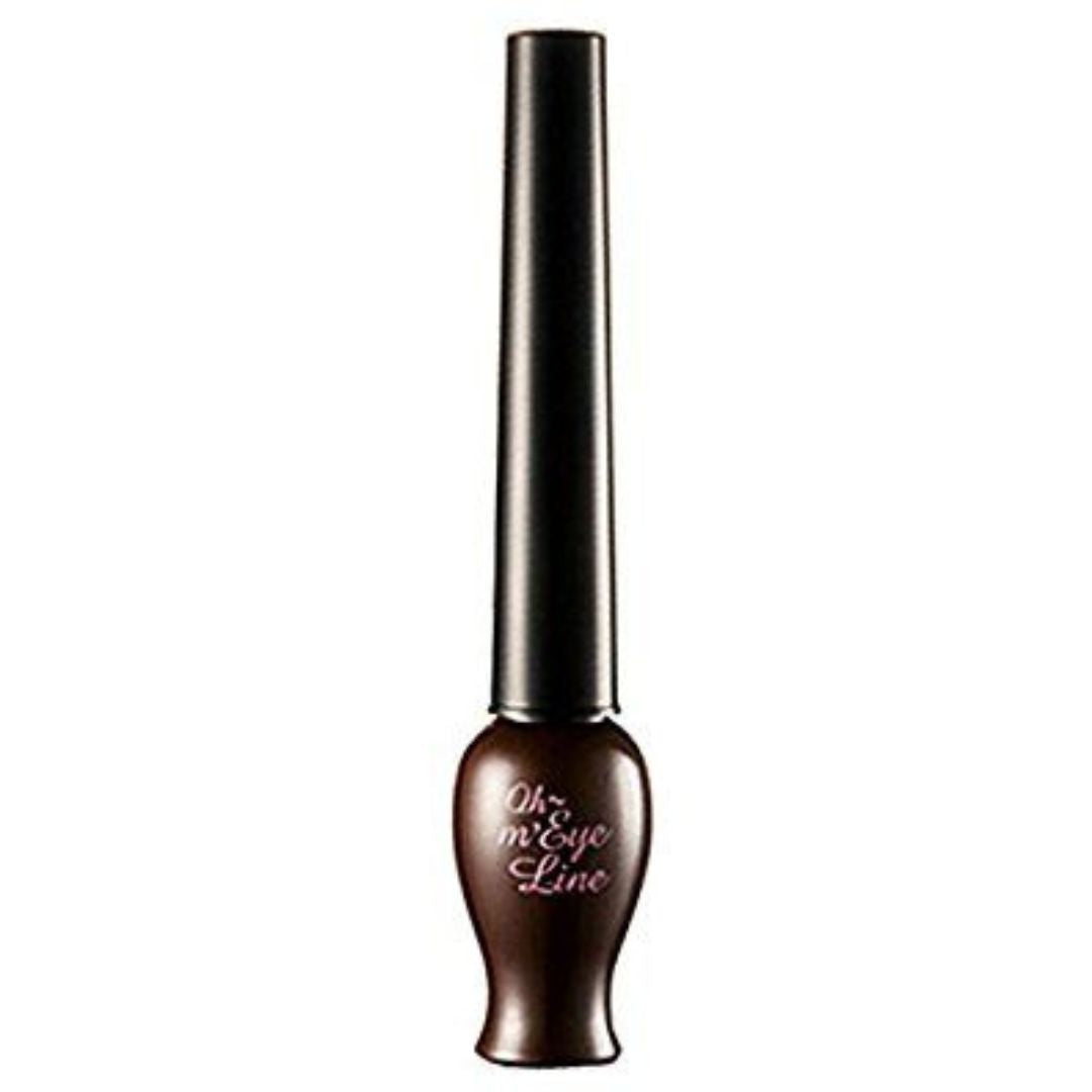 Etude House Oh M'Eye Line Liquid Eyeliner (03 Oh My Gray) 5ml - Smudge-Proof, Long-Lasting Precise Eye Makeup