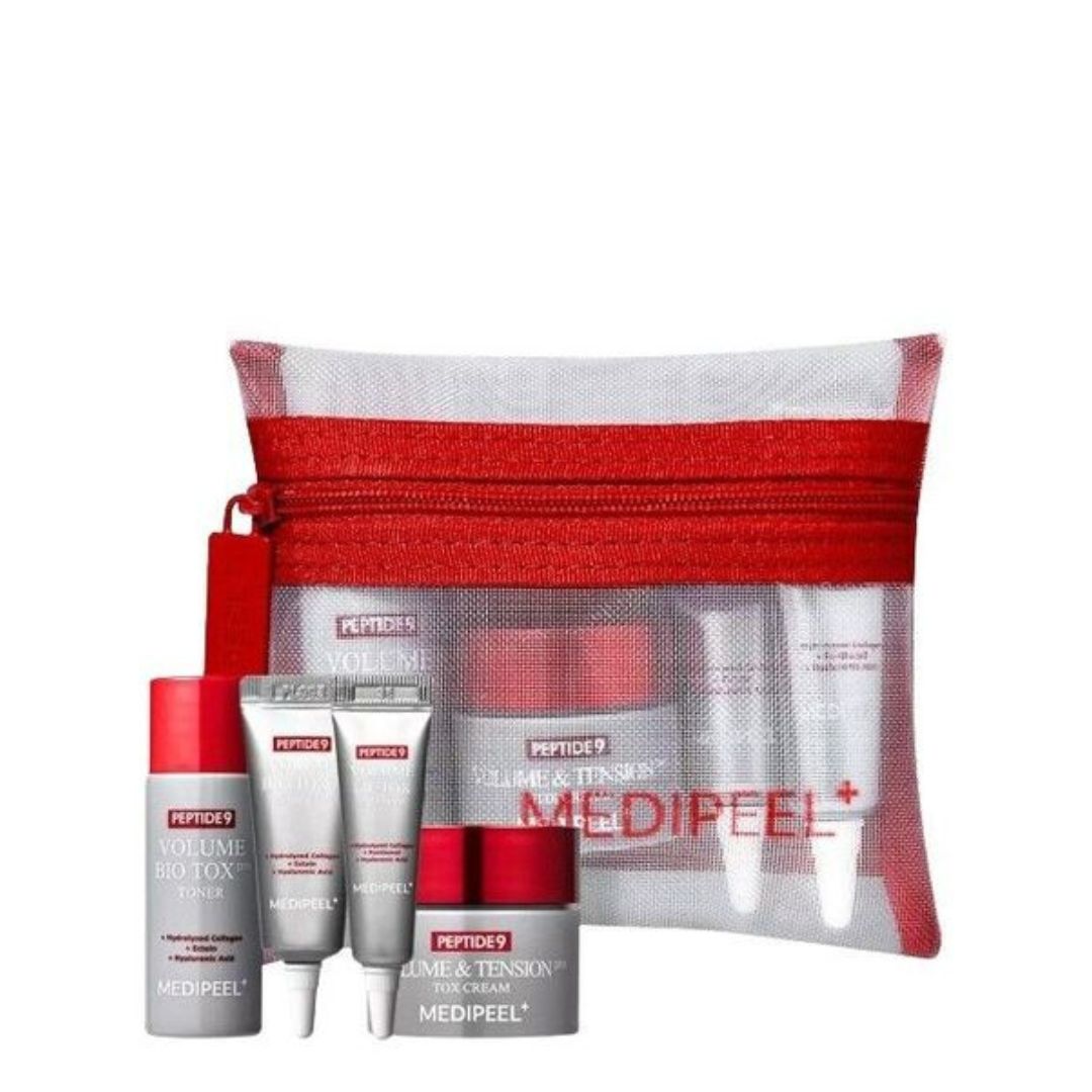 Medi-Peel Peptide-9 Volume Bio-Tox Trial Kit - Anti-Aging, Firming & Skin Rejuvenating Skincare Set