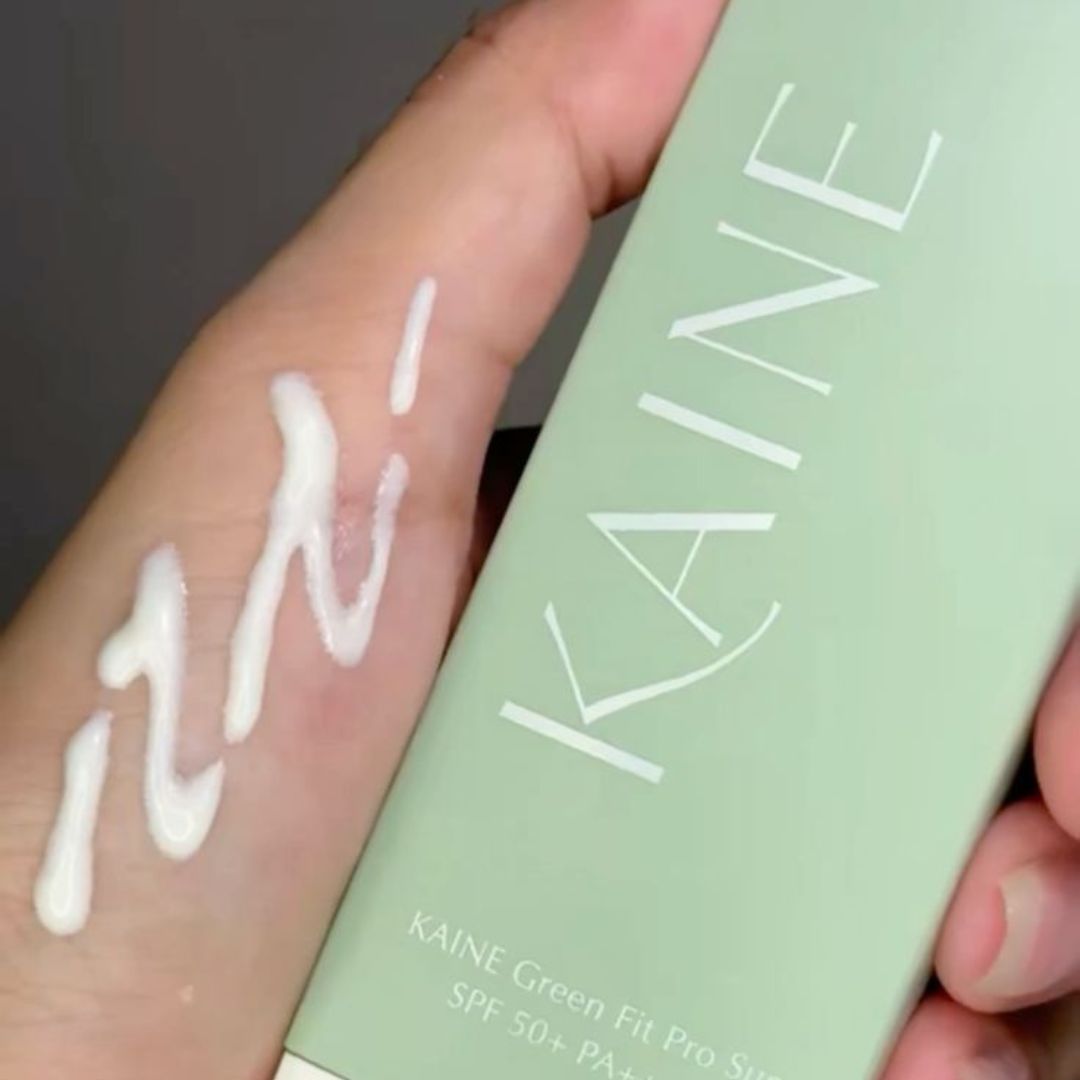 Kaine Green Fit Pro Sun SPF 50+ PA++++ 55ml - Hydrating & Soothing Vegan Mild Sunscreen