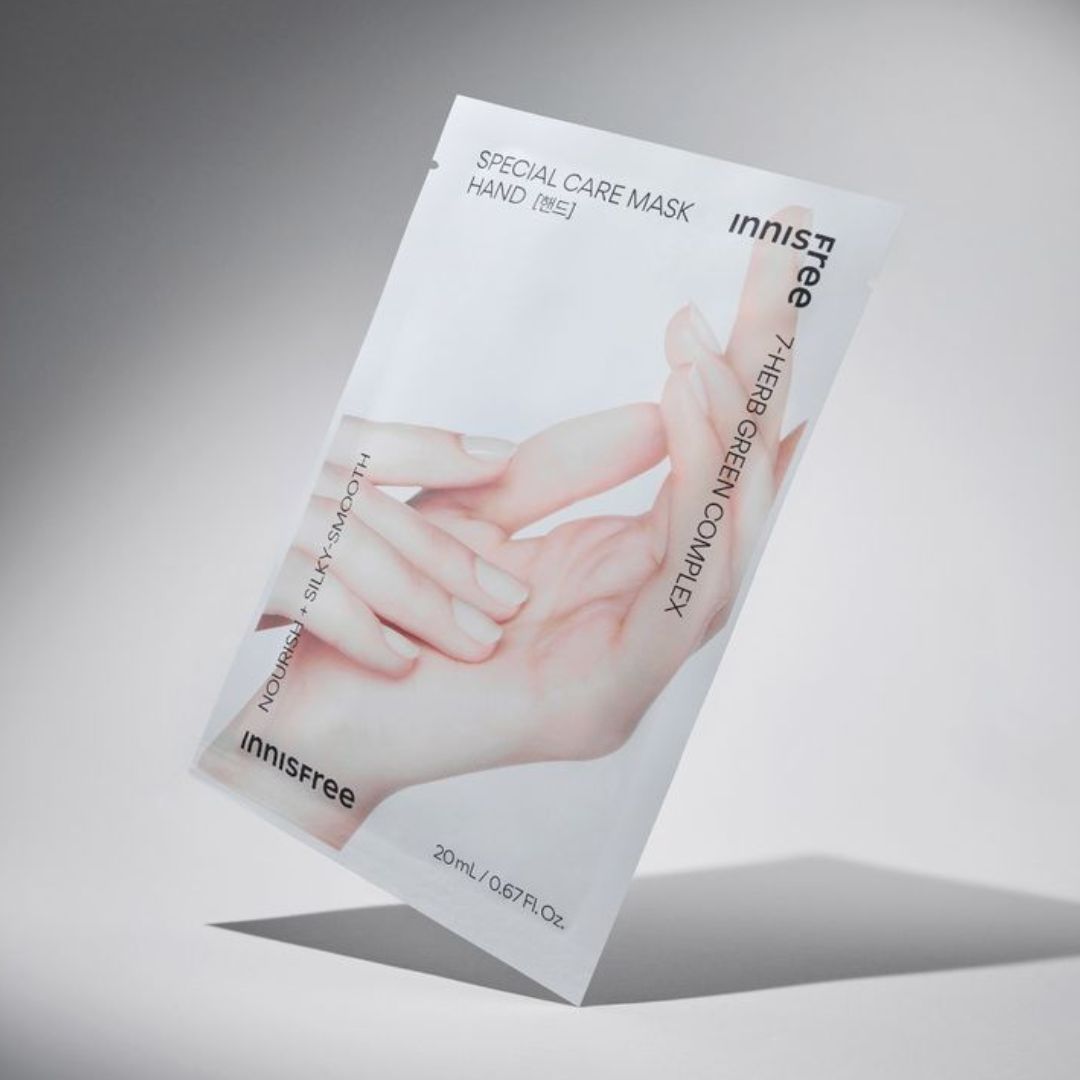 Innisfree Special Care Mask [Hand] 20ml (1 Pair) - Intensive Moisturizing & Softening Hand Mask