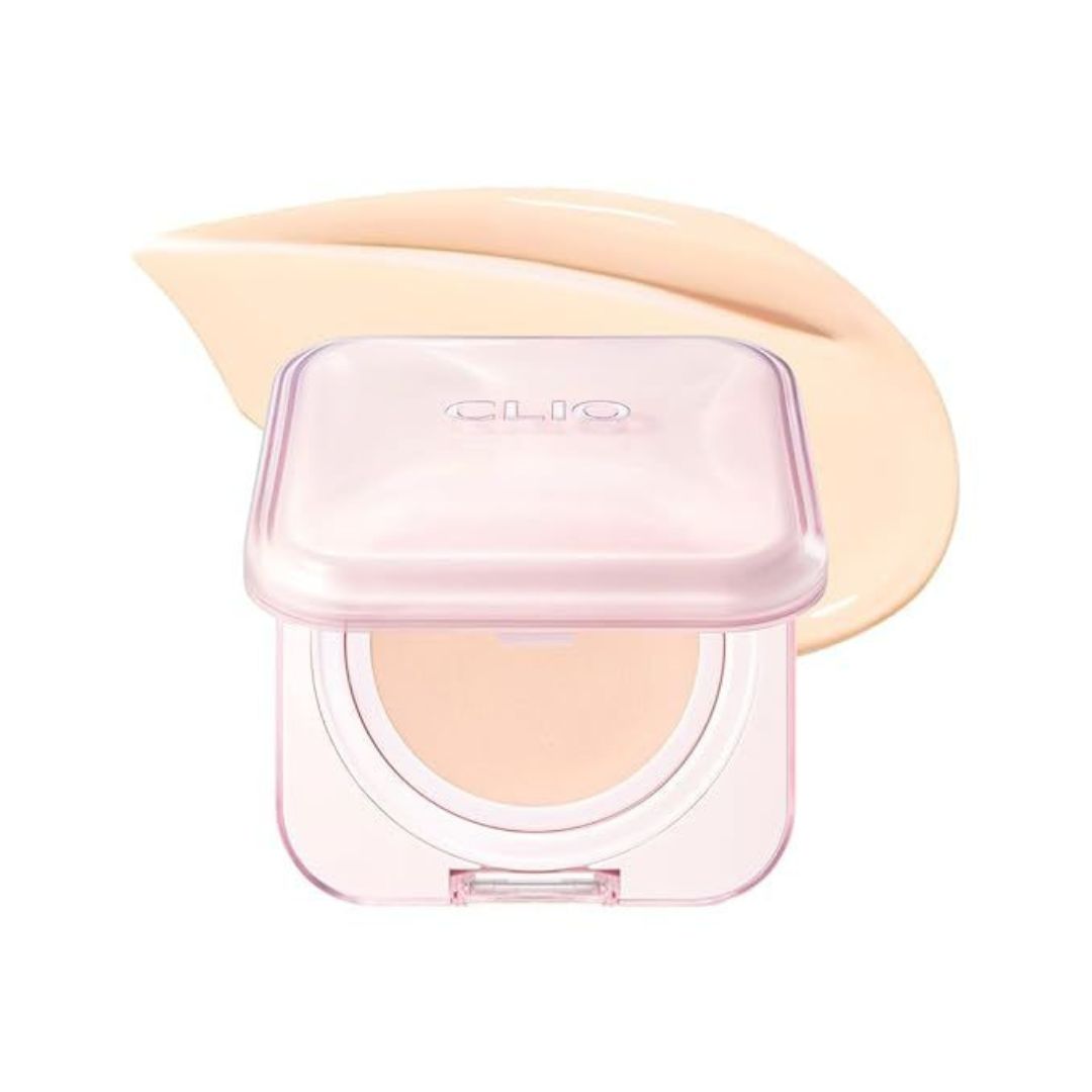 Clio Kill Cover High Glow Cushion (03 Linen) 14g + Refill - Intense Hydration & Glass Skin Radiant Foundation