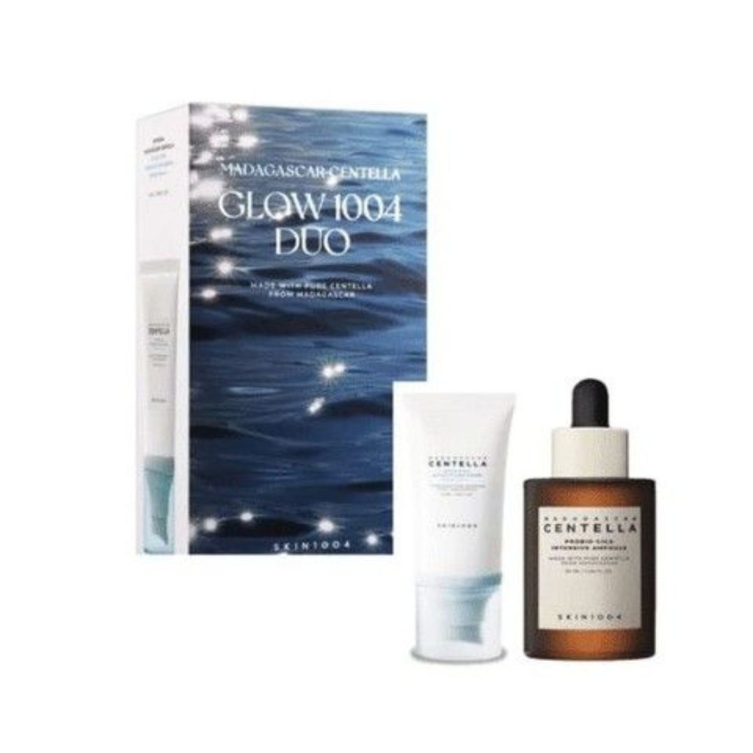 SKIN1004 Madagascar Centella Glow 1004 Duo Set - Brightening & Soothing Skincare Kit