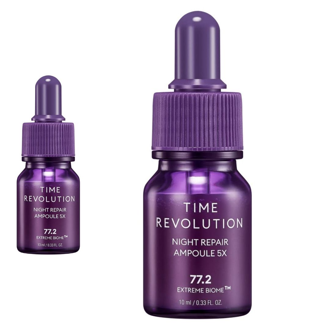 Missha Time Revolution Night Repair Special Set (3 Items) - Anti-Aging & Skin Renewal Luxury Skincare Kit