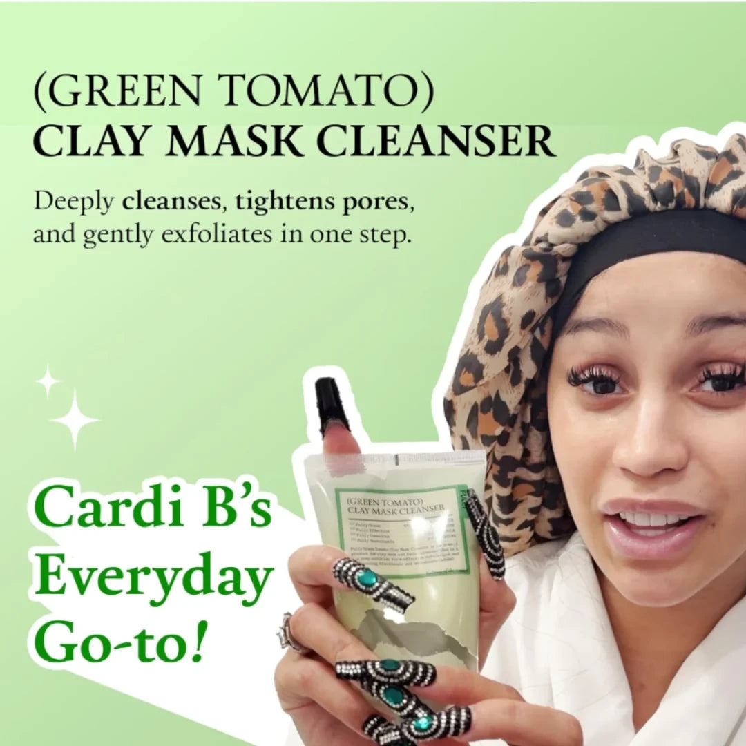 Fully Green Tomato Pore Detox Clay Mask Cleanser
