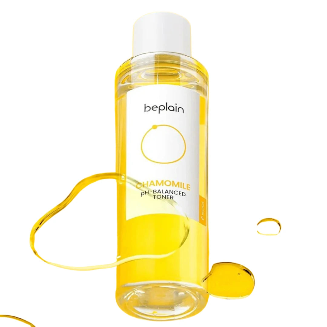 Beplain Chamomile pH Balanced Toner 200ml - Daily Calming & Hydrating Facial Toner for Sensitive Skin