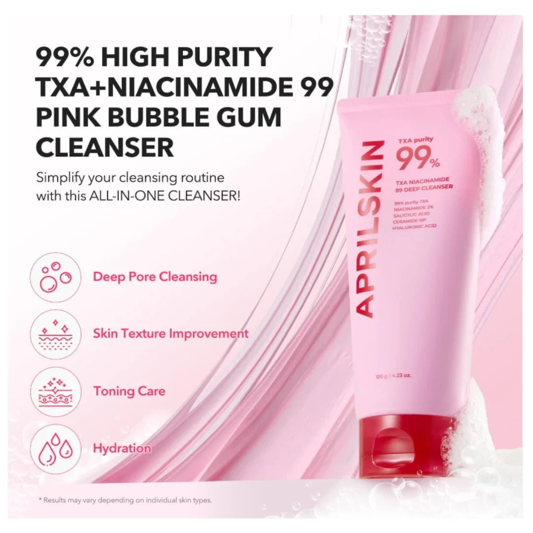 Aprilskin TXA Niacinamide 99 Deep Cleanser (110g)