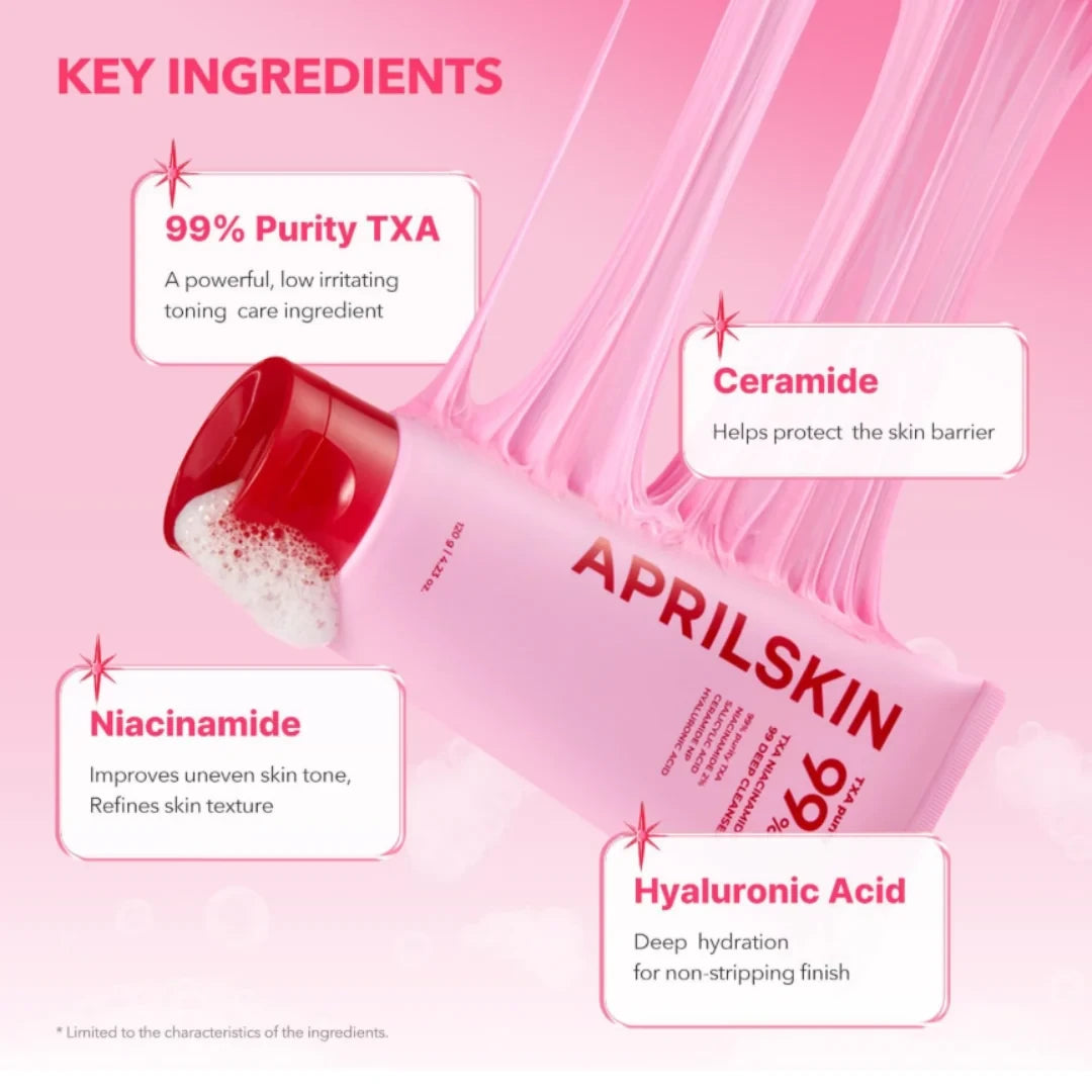 Aprilskin TXA Niacinamide 99 Deep Cleanser (110g)