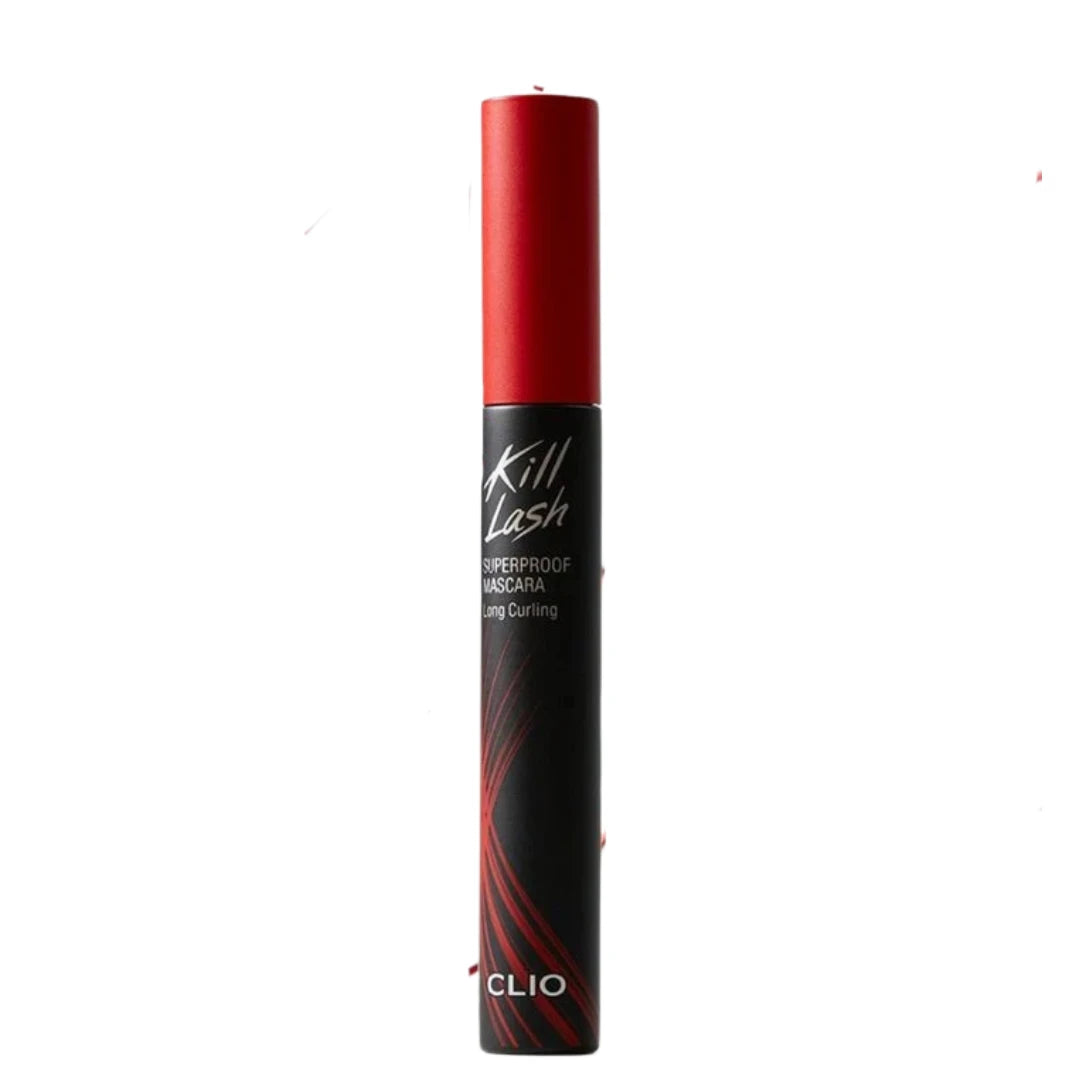 Clio Kill Lash Superproof Mascara (02 Sharp Curl) 7g - Smudge-Proof & Long-Lasting Curling Mascara