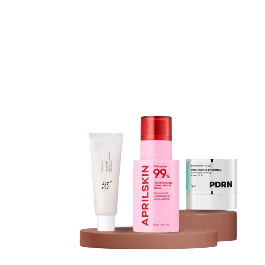 Glow & Radiance Skincare Set (Bright, Hydrated & Healthy Skin Kit)
