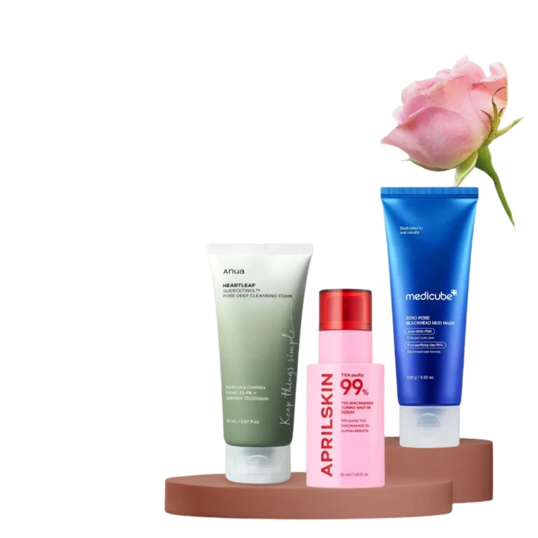 Pore Control Skincare Bundle (Clear & Refined Skin Kit)