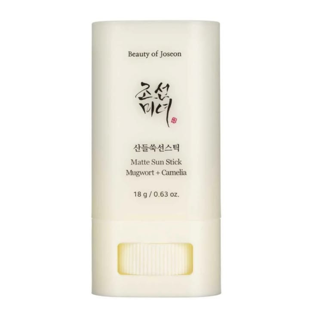 Beauty of Joseon Matte Sun Stick : Mugwort+Camelia SPF50+ PA++++ 18g - Oil-Control, Non-Greasy Matte Sunscreen Stick