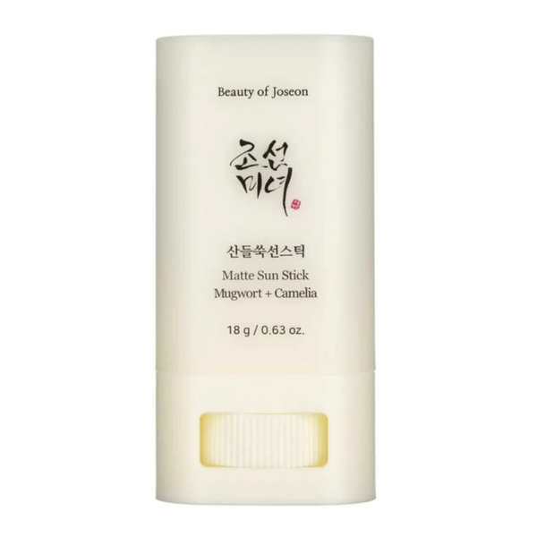 Beauty of Joseon Matte Sun Stick : Mugwort+Camelia SPF50+ PA++++ 18g - Oil-Control, Non-Greasy Matte Sunscreen Stick