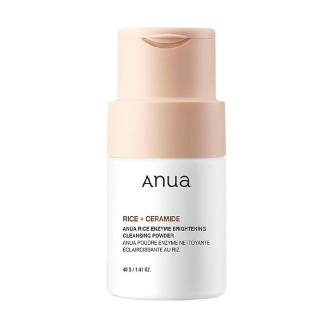 Anua Rice Enzyme Brightening Cleansing Powder 140g - Gentle Exfoliating, Pore Purifying & Glowing Cleanser