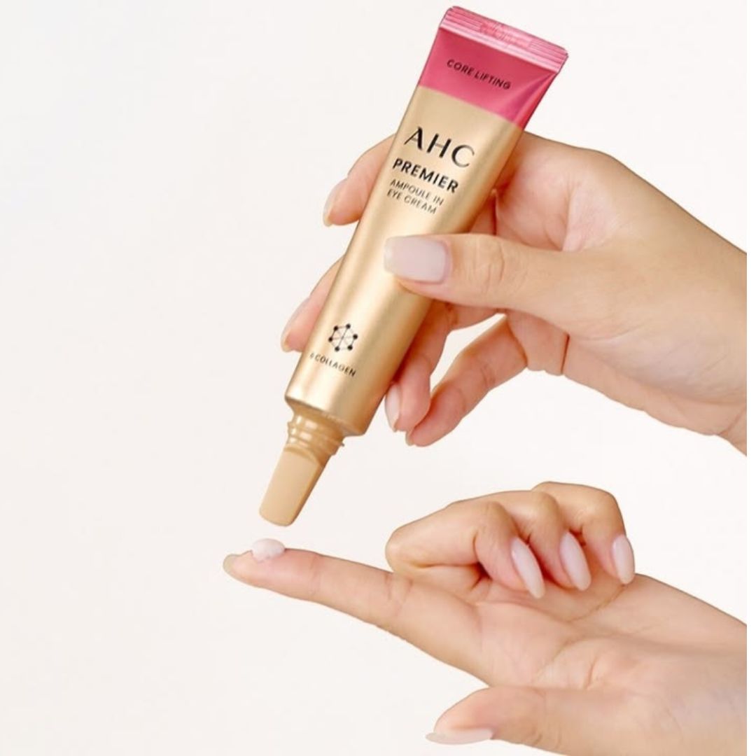 AHC Premier Ampoule In Eye Cream Core Lifting 40ml - Advanced Anti-Aging, Firming & Wrinkle-Smoothing Treatment