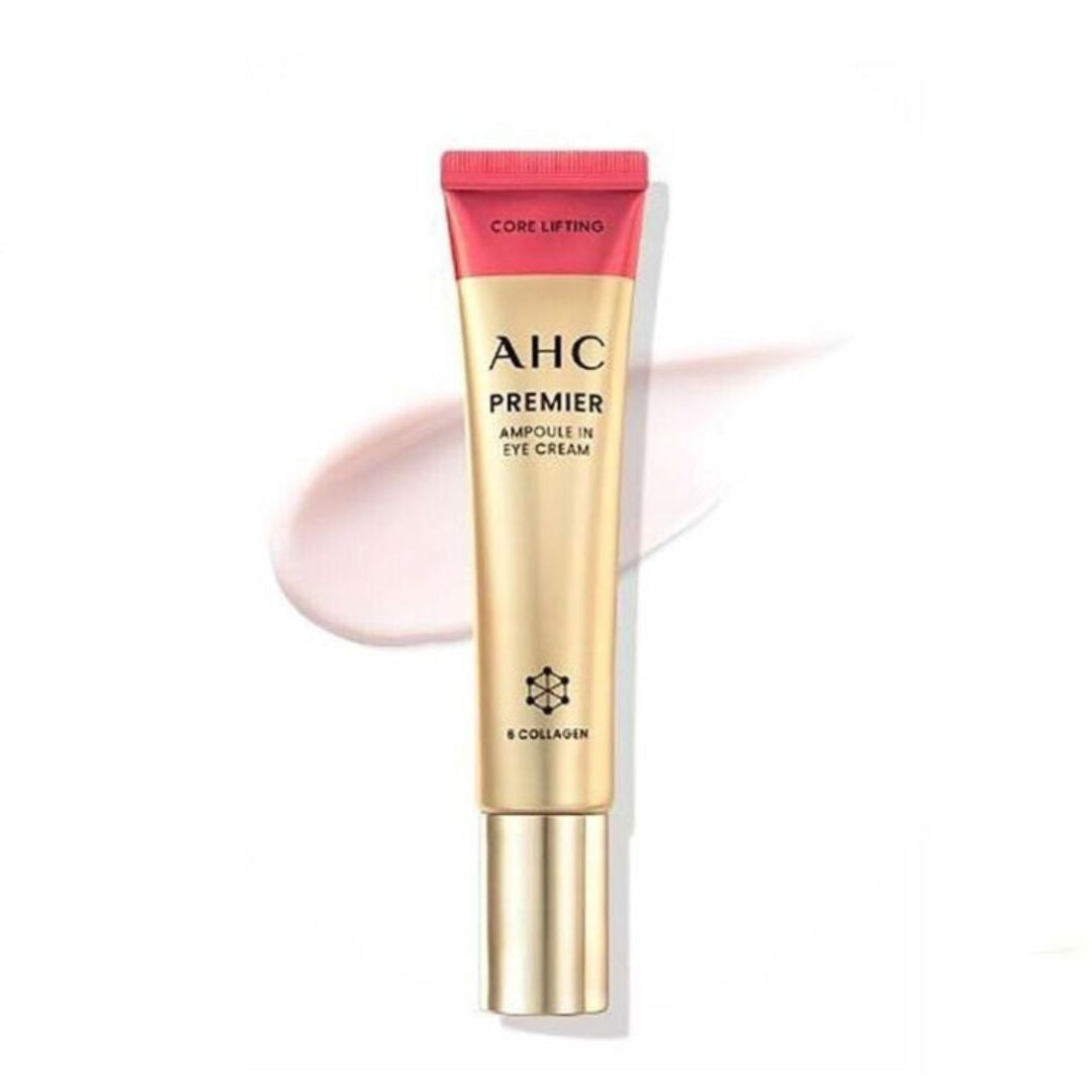 AHC Premier Ampoule In Eye Cream Core Lifting 40ml - Advanced Anti-Aging, Firming & Wrinkle-Smoothing Treatment