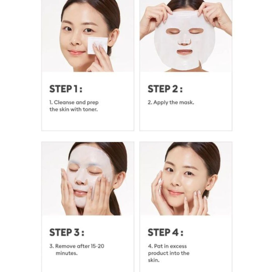 Missha Mascure Peeling Solution PHA Sheet Mask 28ml - Gentle Exfoliating, Smoothing & Radiance Face Mask